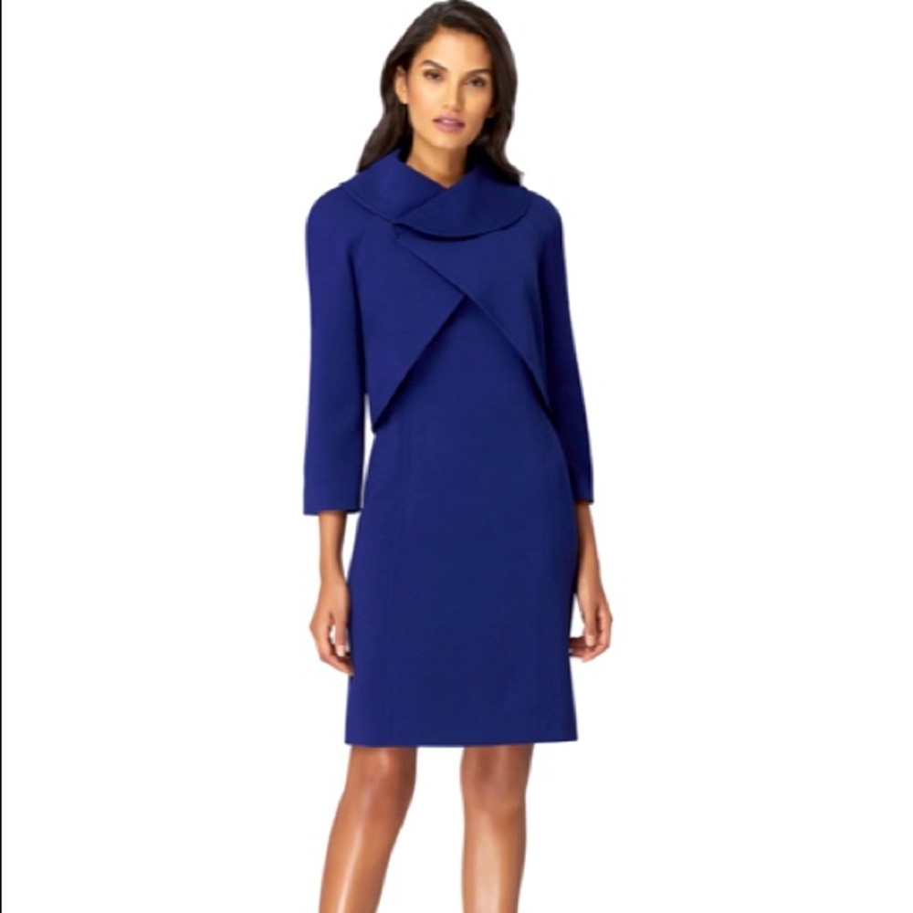 Tahari ASL Blue dress suit with jacket never worn